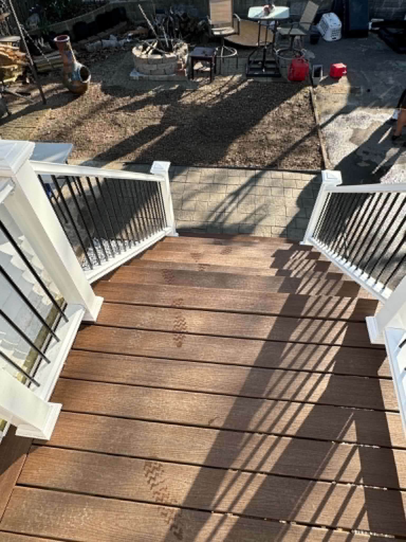 New stairs
